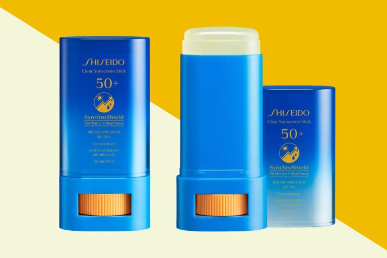Examen du bâton de protection solaire Shiseido