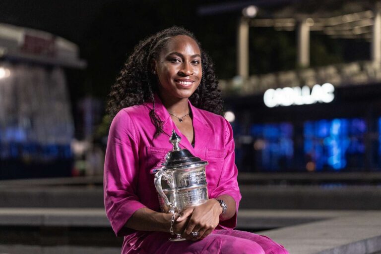 La gagnante de l&rsquo;US Open, Coco Gauff, utilise sa plateforme
