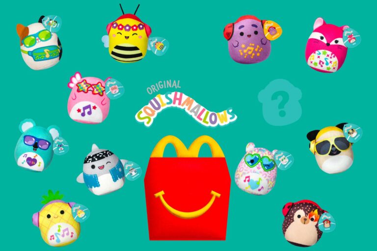 Les Squishmallows arrivent chez McDonald&rsquo;s Happy Meals