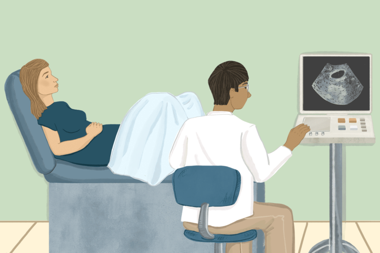 Pôle fœtal et échographie en début de grossesse
