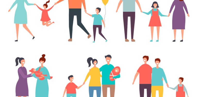 comment la société occidentale redéfinit et rassemble les familles grâce aux plateformes numériques