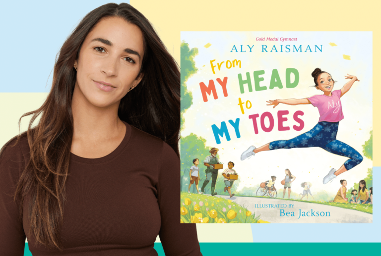 Le premier livre pour enfants d'Aly Raisman « De la tête aux pieds »