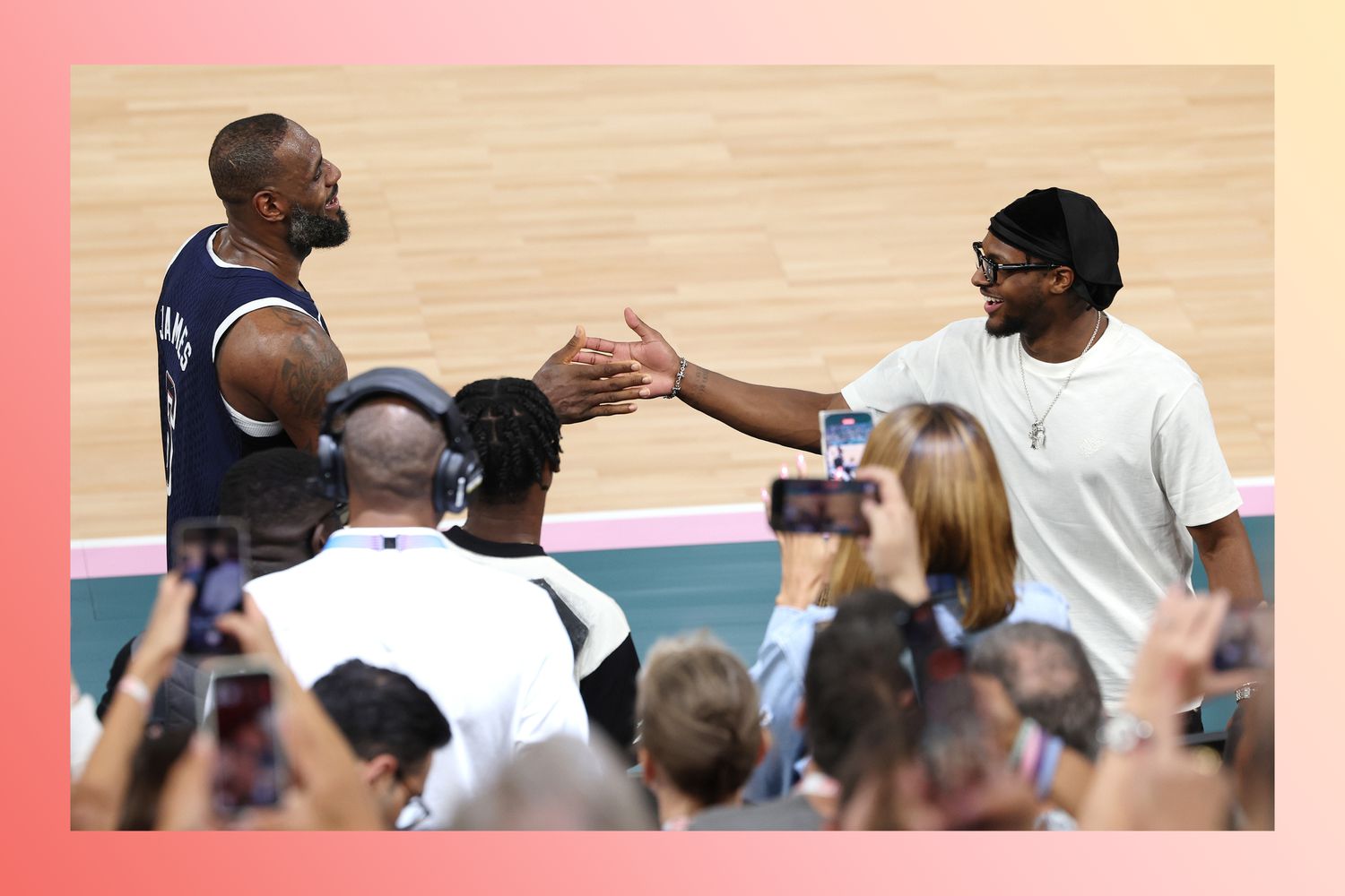 LeBron James dit que son fils ne peut pas l'appeler « papa » au travail