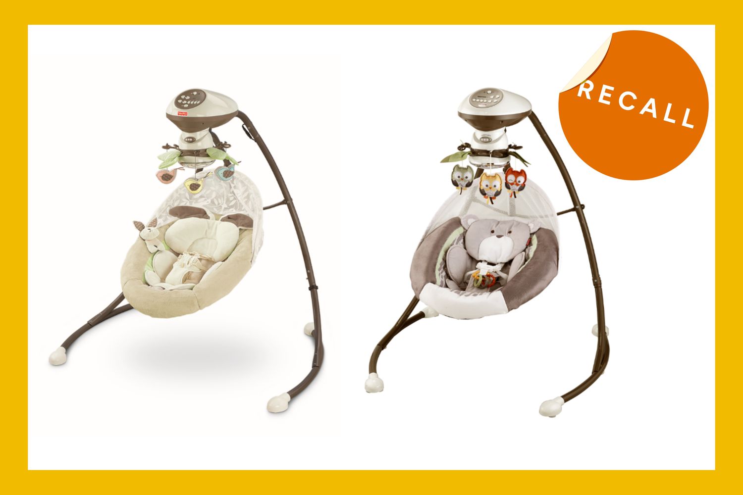 Fisher-Price rappelle les balançoires Snuga après la mort de 5 bébés
