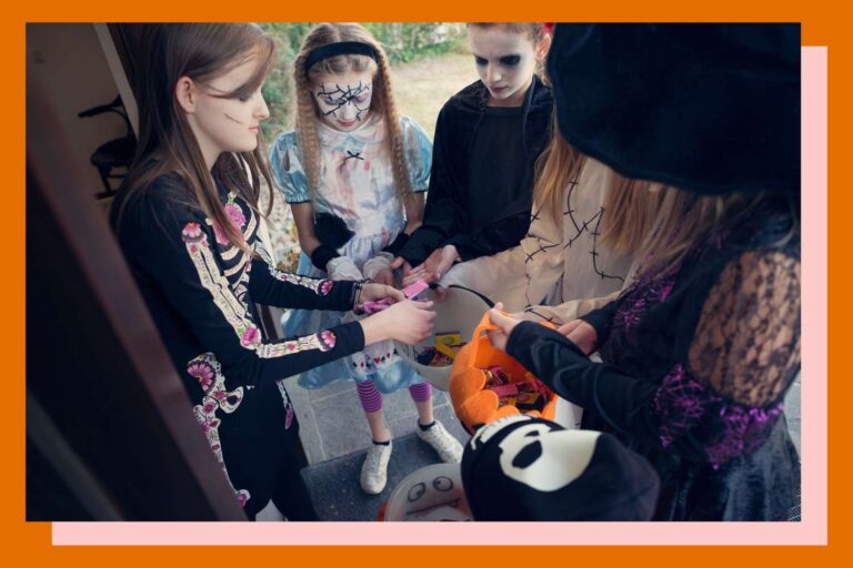 Les enfants de 11 ans pensent qu'ils sont trop vieux pour faire des bonbons ou des friandises