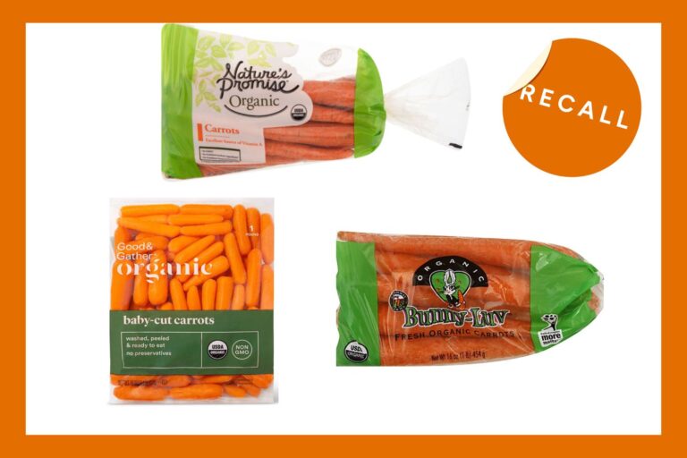 Carottes biologiques rappelées en raison d'une épidémie d'E.coli