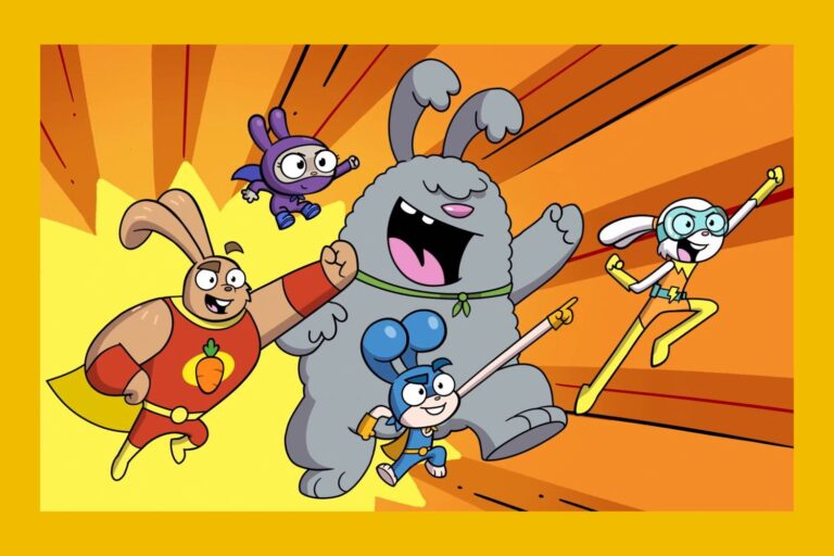 Le dernier spectacle de Nickelodeon est tout au sujet des lapins héroïques