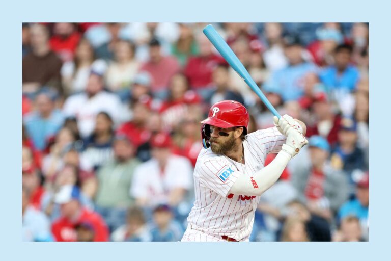Le joueur Bryce Harper révèle le genre de bébé pendant le jeu
