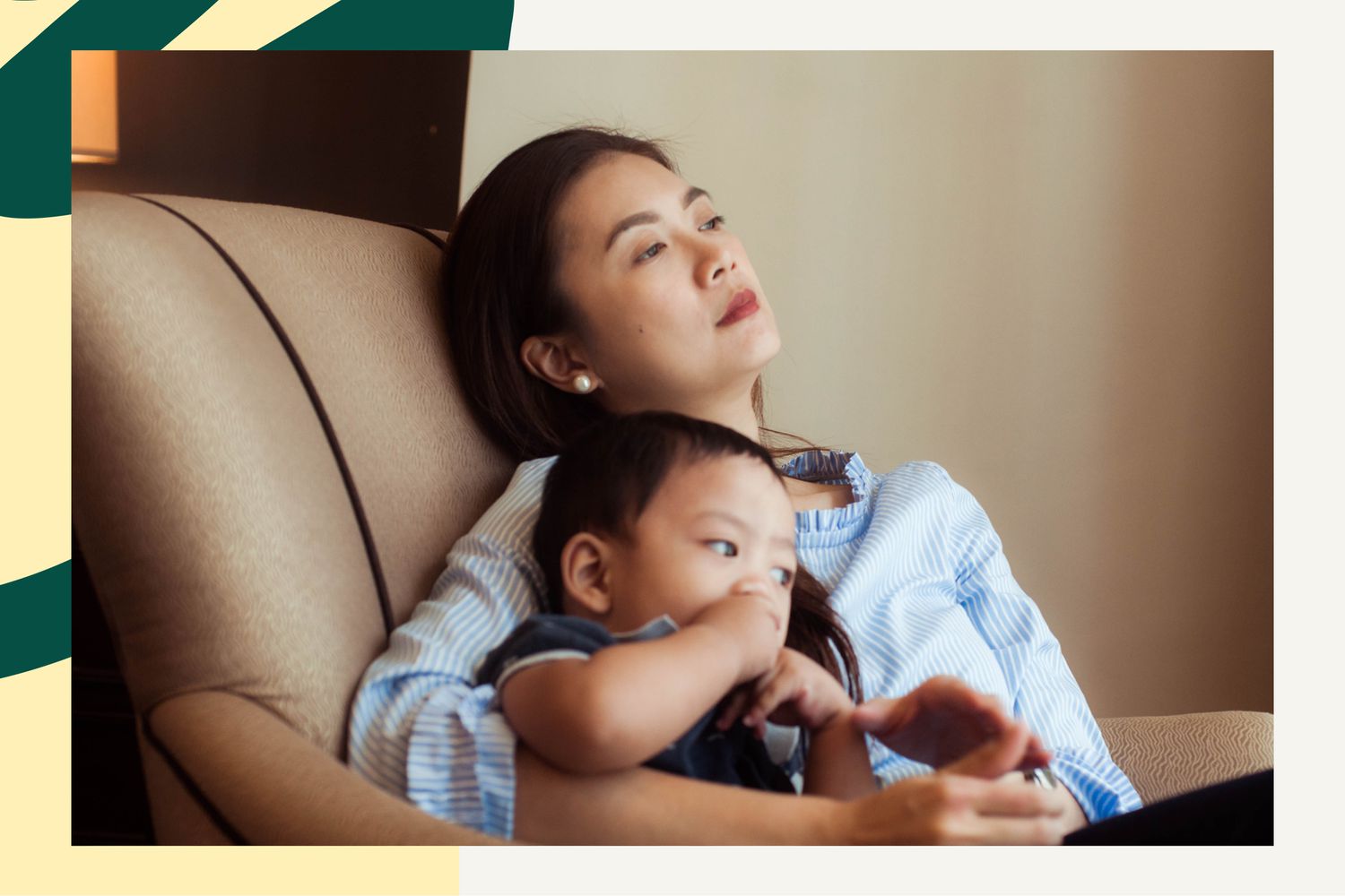 Les mamans connaissent un gros déclin de santé mentale