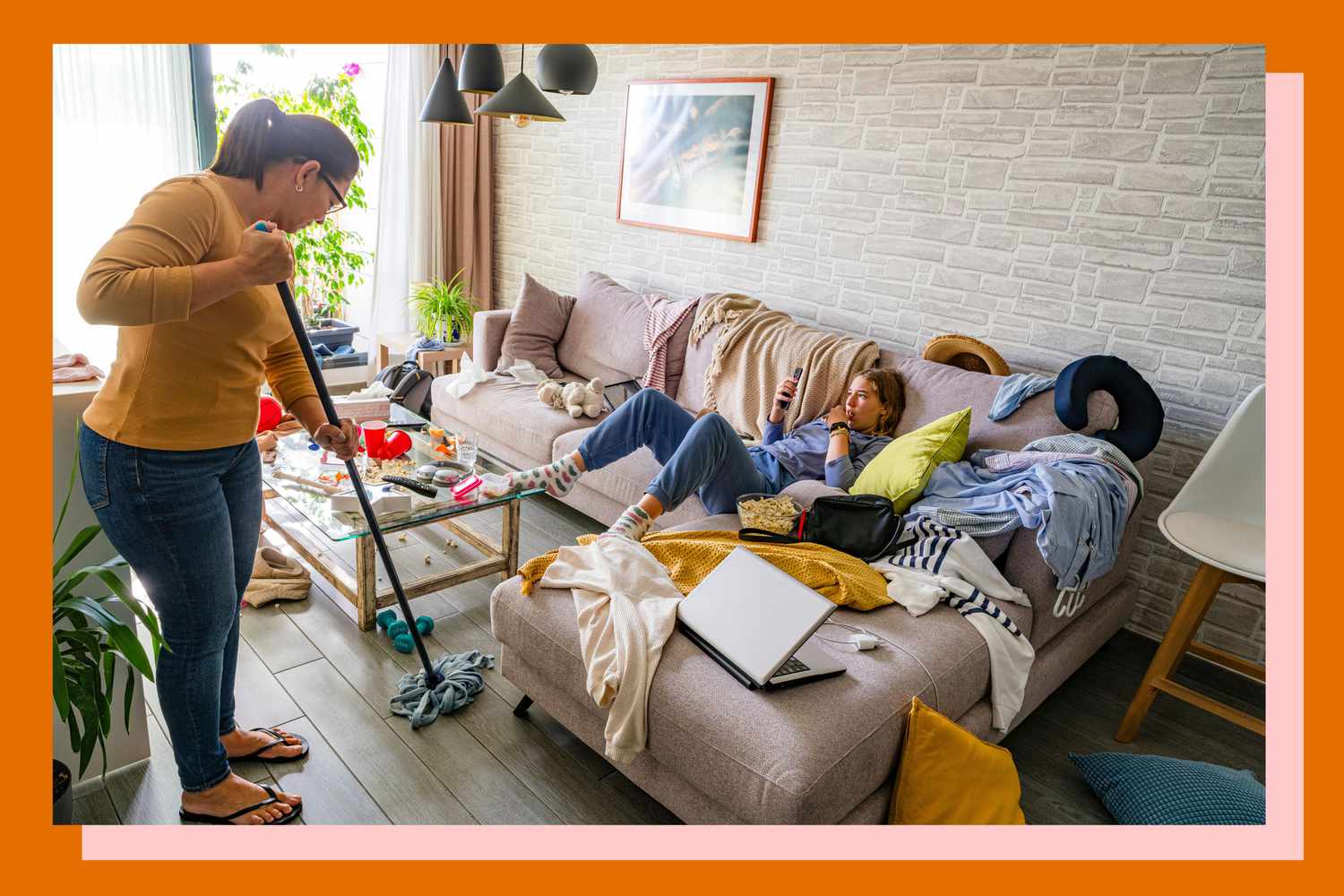 Les parents de type C équilibrent le chaos et la structure