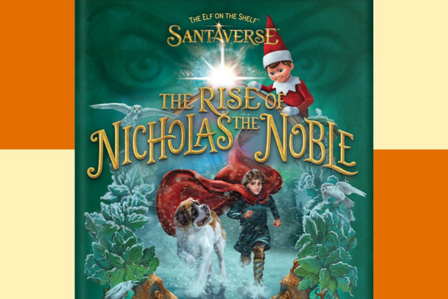 Un nouvel elfe sur l'étagère Santa -vers Book arrive