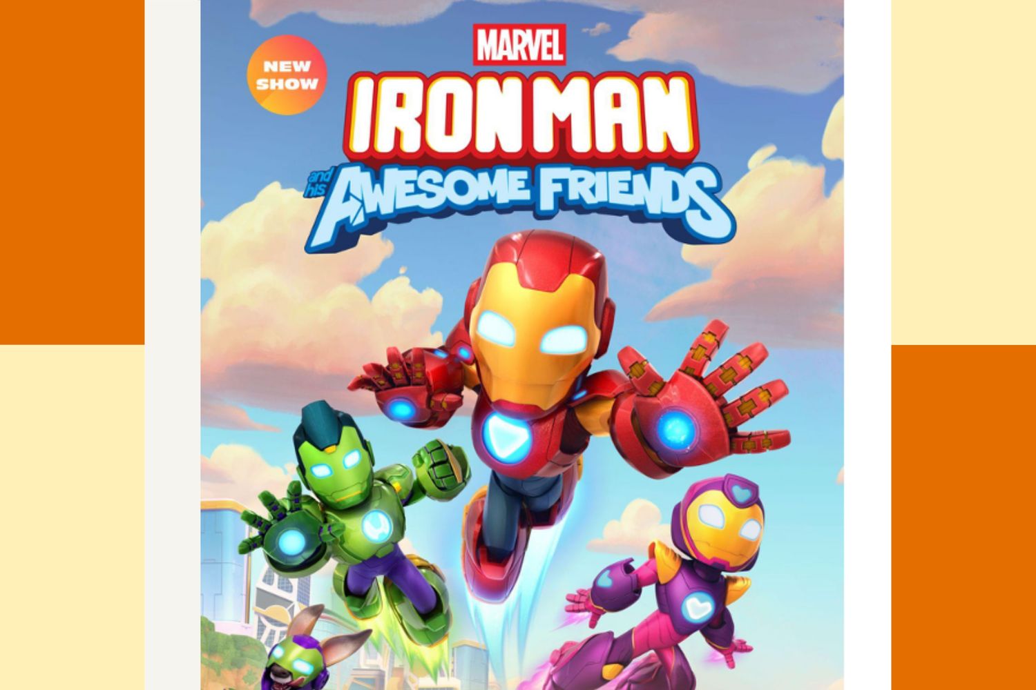 Une série préscolaire «Iron Man» est en cours de première année cet été