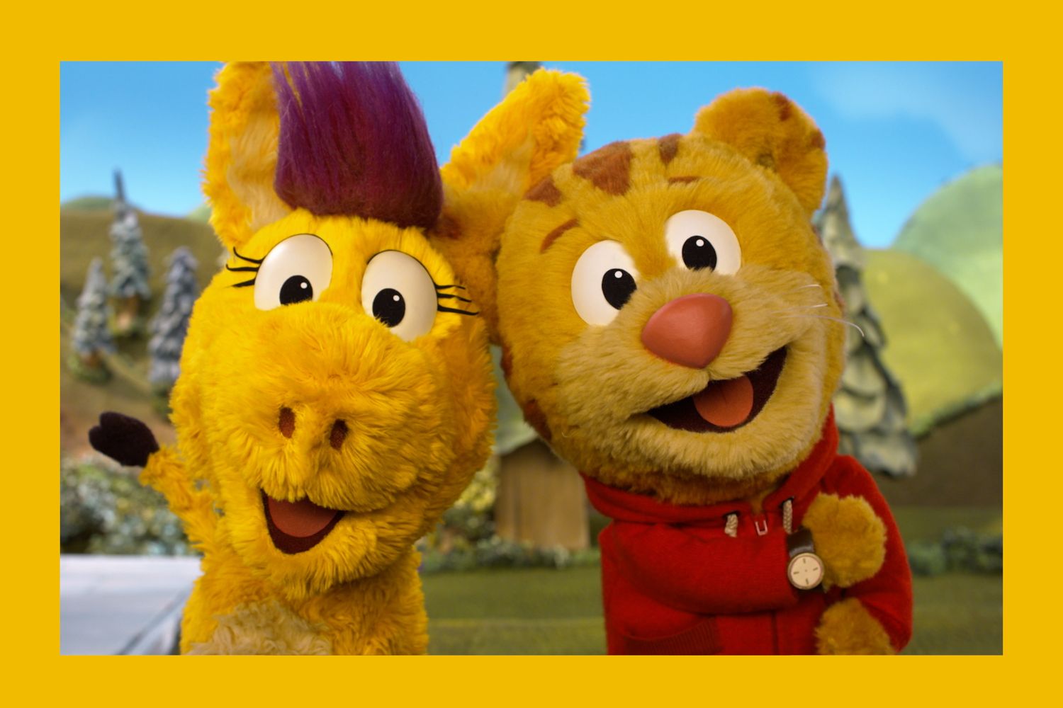 `` Daniel Tiger '' et 'Donkey Hodie' se joignent à l'épisode de crossover
