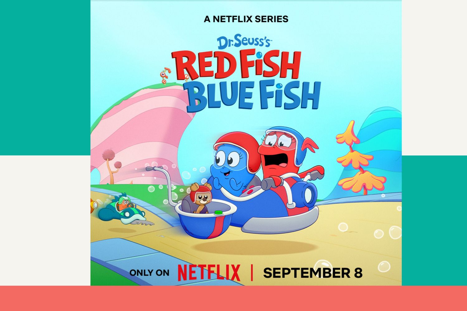 Premièrement regarder 'Dr. Seuss's Red Fish, Blue Fish 'Series