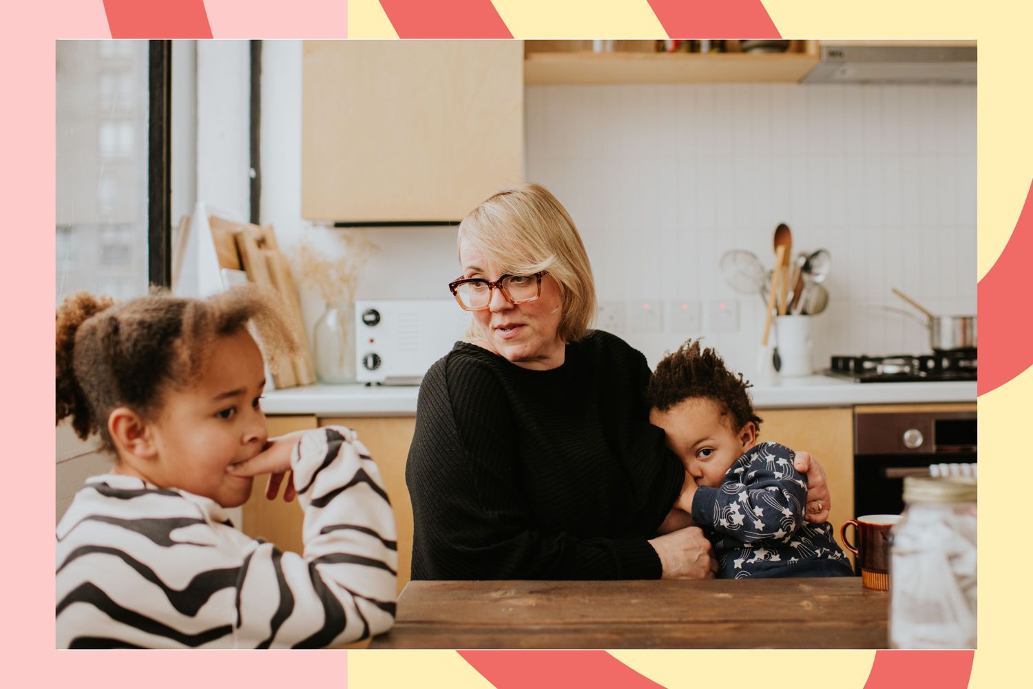 Blague de mamans allaitée allongée n'est pas leur choix