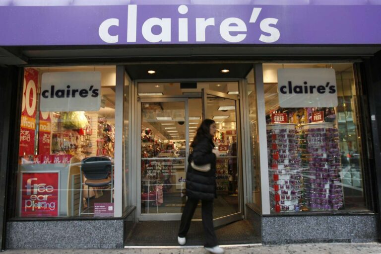 Claire's ferme des centaines de magasins à travers les États-Unis