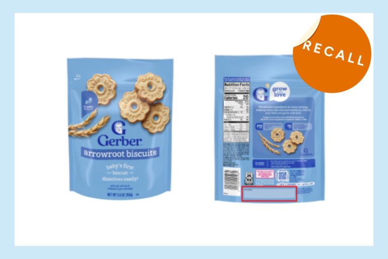 Gerber émet un rappel volontaire de biscuits pour bébés