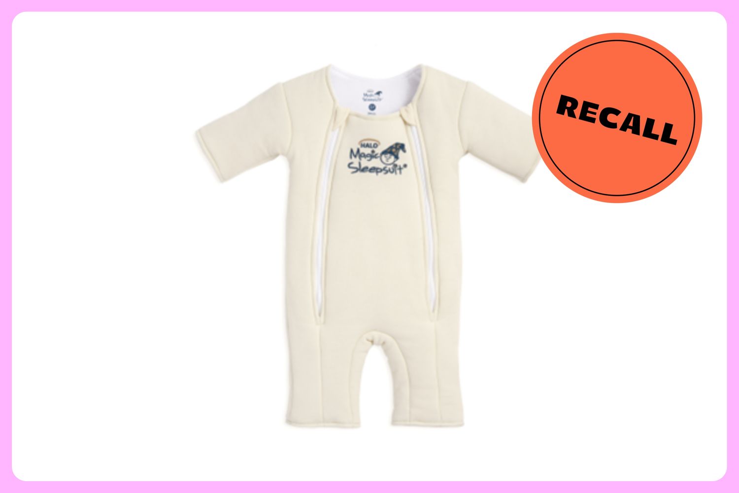 45 000 pyjamas Halo Magic rappelés en raison d'un risque d'étouffement