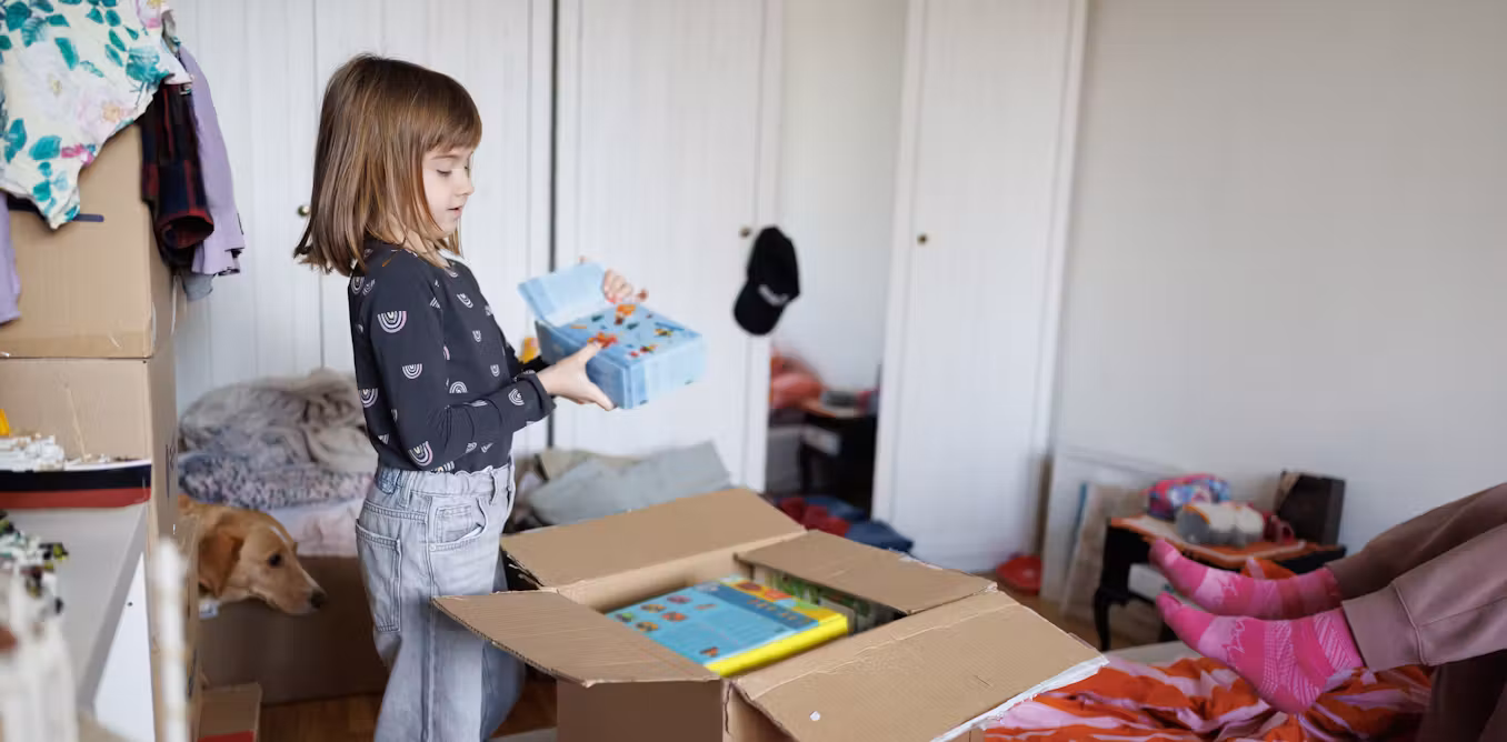 Déménager peut être particulièrement stressant pour les enfants. Voici comment les accompagner lors d'un déménagement