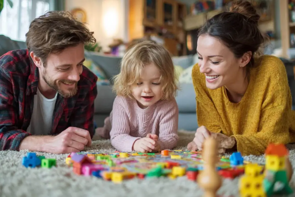 Jouez en famille : les jeux de société stimulent l'apprentissage et renforcent le lien affectif dès l'âge de 2 ans.