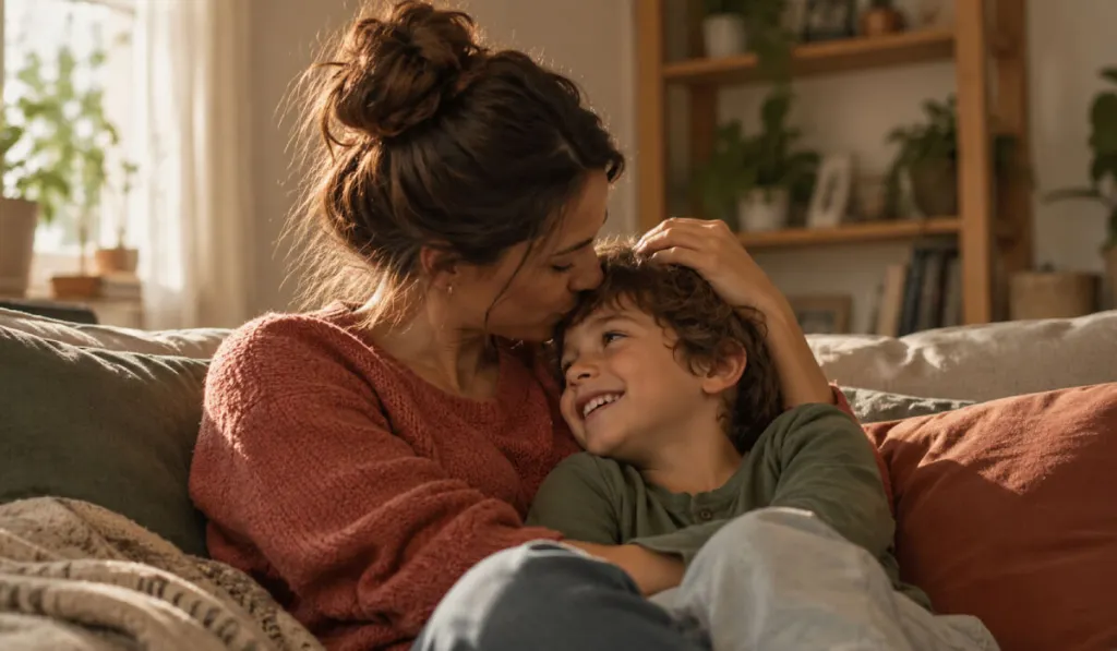 Vous êtes-vous déjà demandé si votre enfant était lui-même avec vous ?