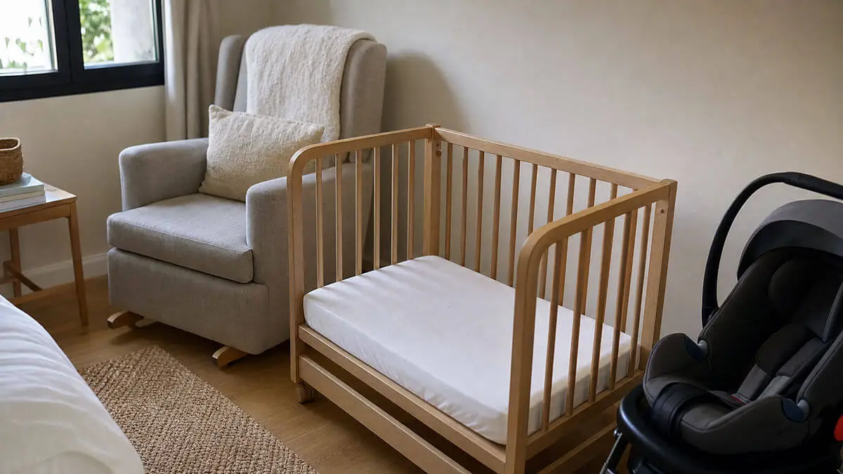 Ne pas encore préparer la chambre de bébé est une décision avec laquelle je me sens à l'aise.