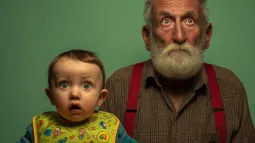 Un grand-père indigné par l'alimentation BLW de son petit-fils
